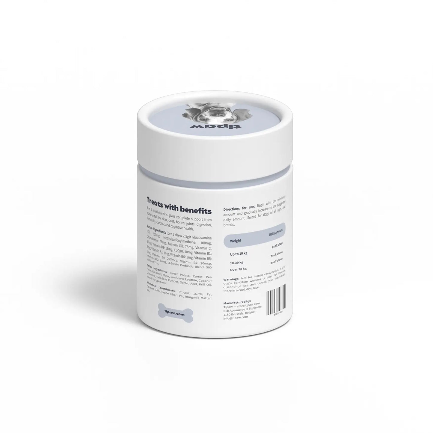 8-in-1 Multivitamins compléments pour chien