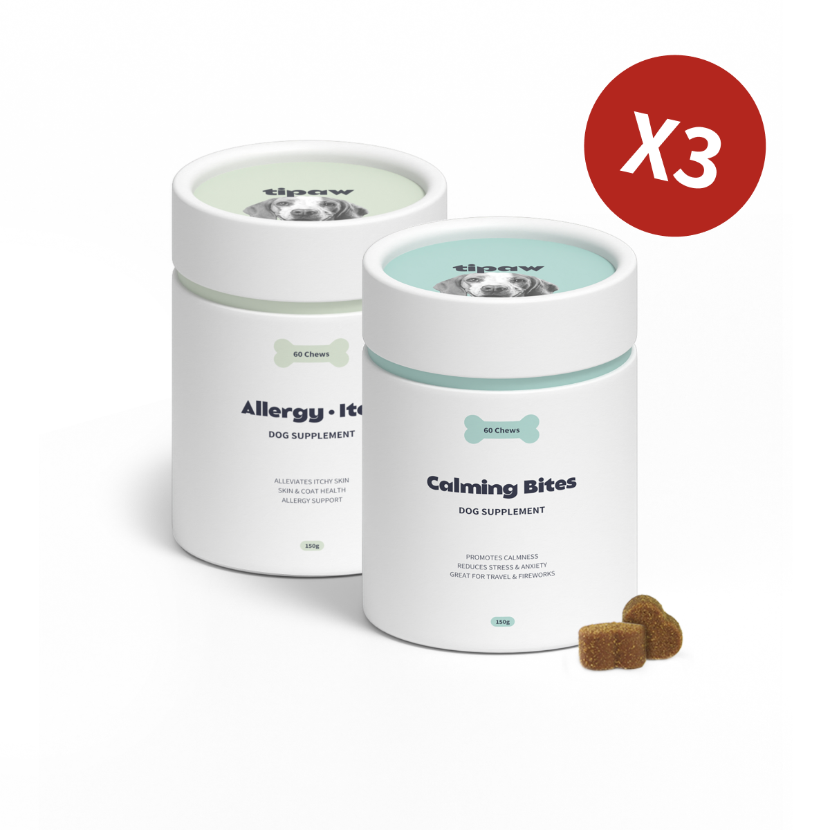 Allergy & Itch + Calming Bundels
