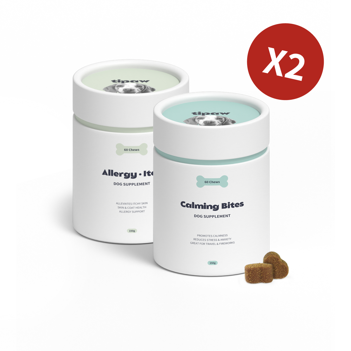 Allergy & Itch + Calming Bundels