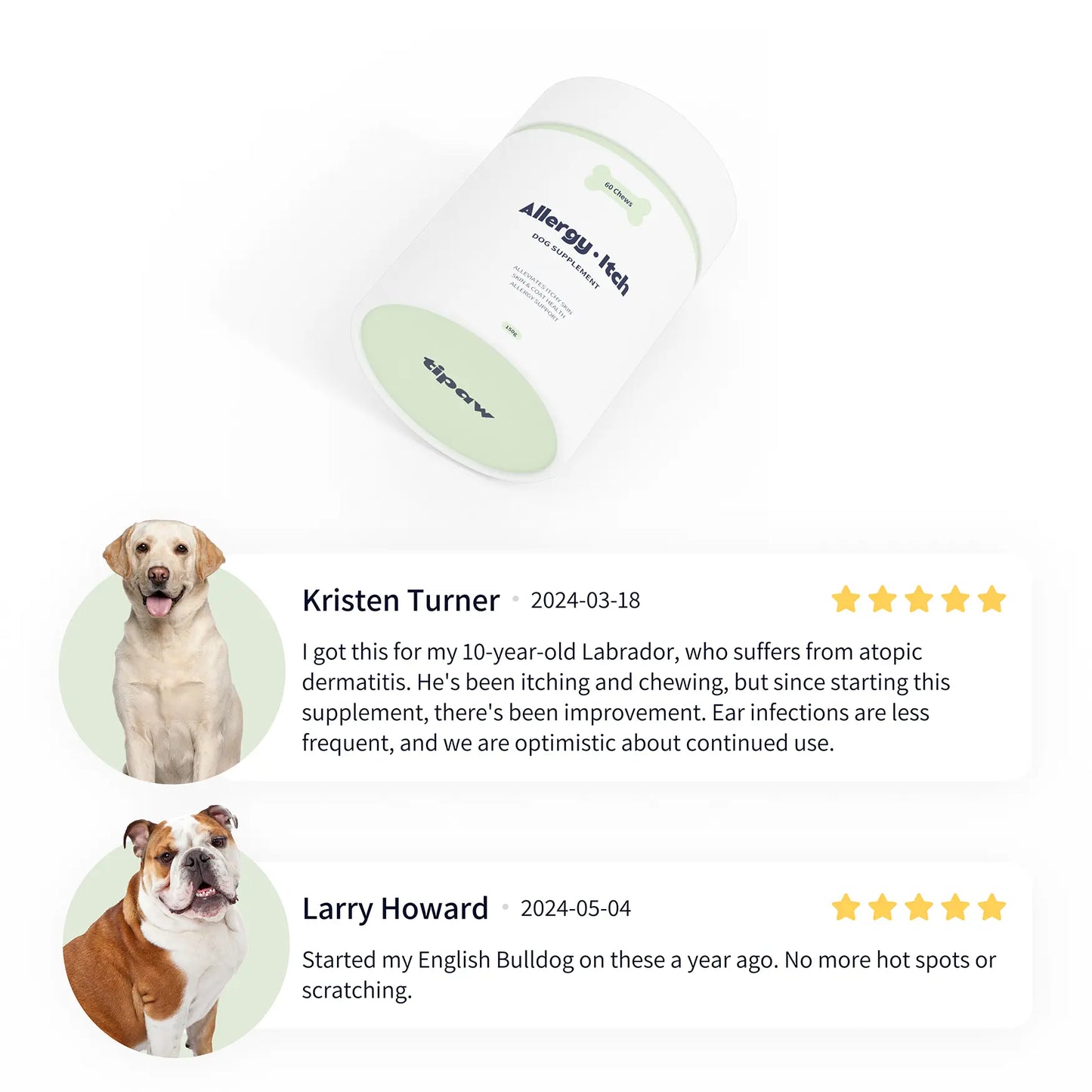 Allergy & Itch compléments pour chien
