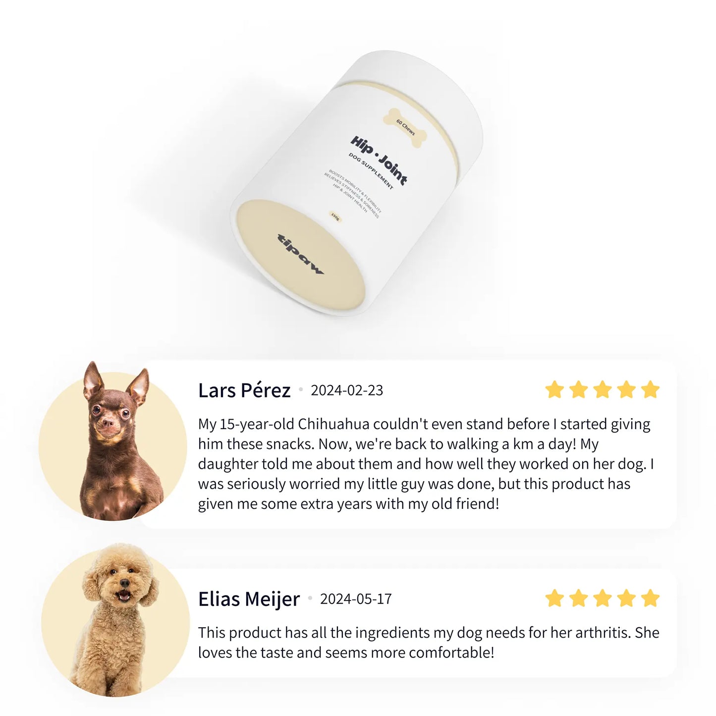 Hip & Joint compléments pour chien