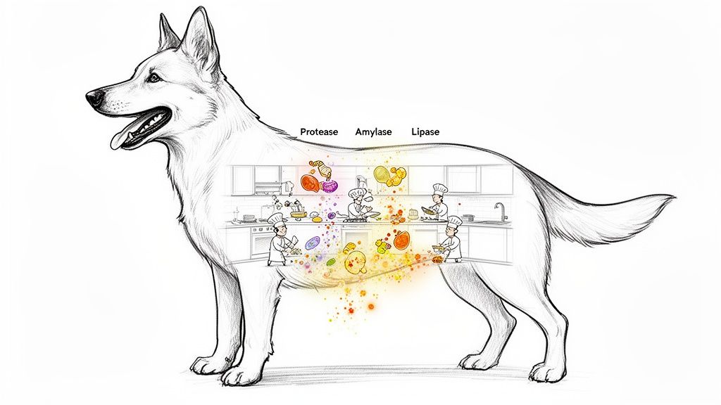 A Guide to Digestive Dog Enzymes for Better Gut Health