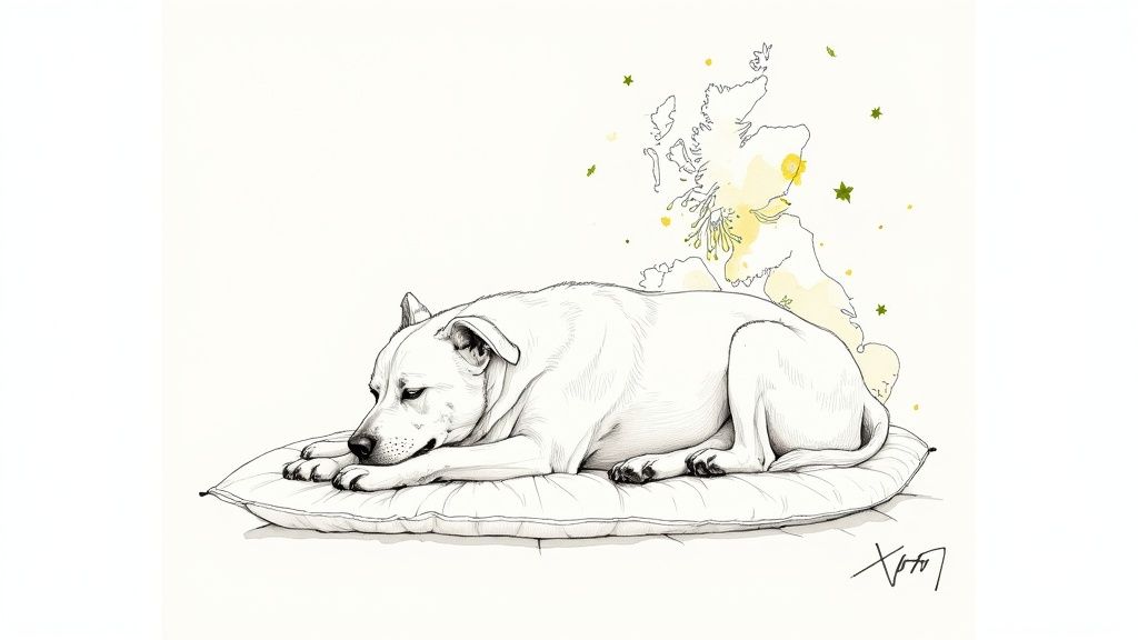 The UK Guide to Herbal Dog Calmers for Anxious Pups