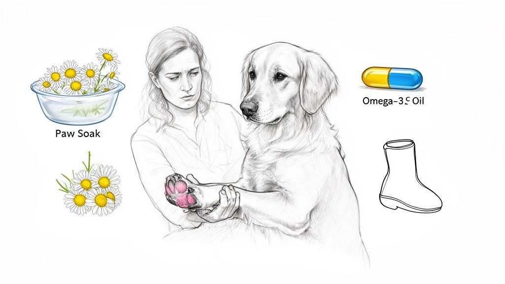 Prevent Dog From Licking Paw: Vet-Approved Tips and Remedies