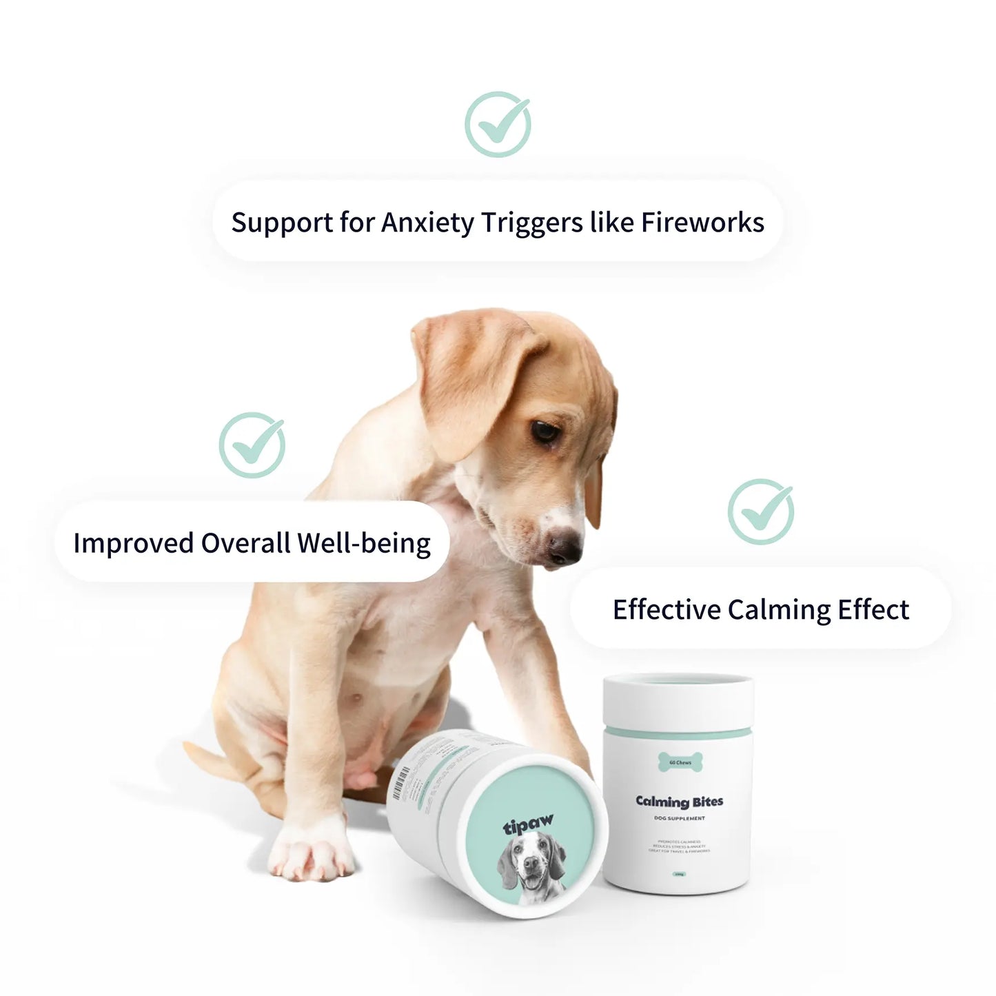 Calming Bites compléments pour chien