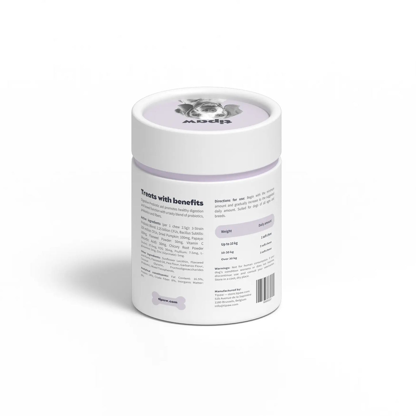 Digestive Probiotics compléments pour chien
